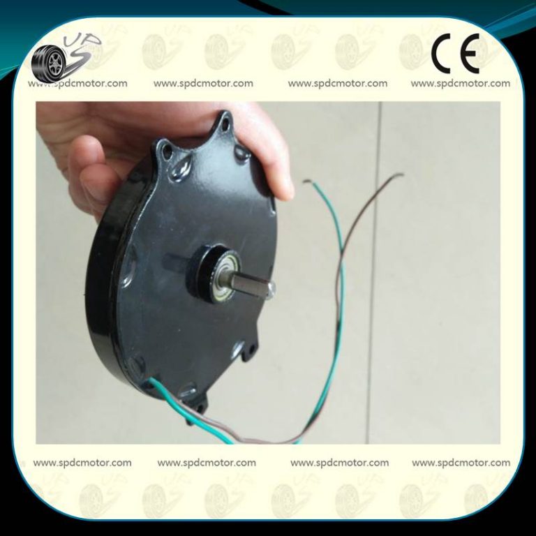 24V 250W 3000RPM Brush Pancake DC Motor Mini Size DC Motor Light Weight