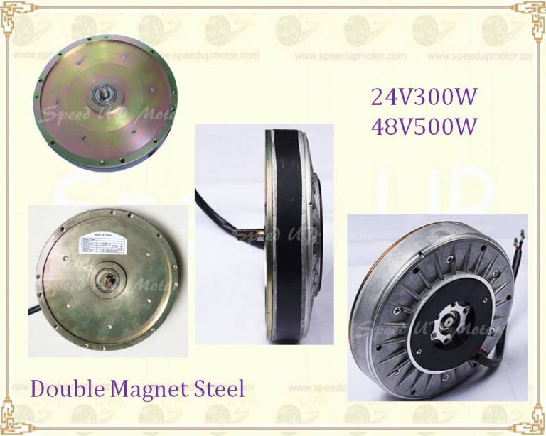 24V300W Brushed DC Flat Pancake Electric Motor Printed DC Motor EMC